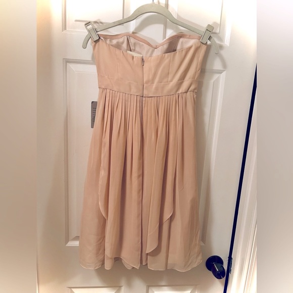 JENNY YOO Kiera Convertible Empire Waist Strapless Mini Dress - Picture 3 of 6